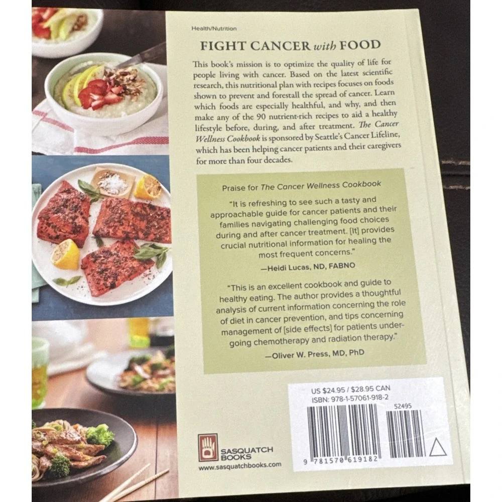 The Cancer Wellness Cookbook: Smart Nutrition and Delicious Recipes‎ for People